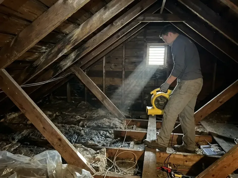 attic-water-damage-drying-proc-007 — frequently asked questions, Emergency Water Extraction & 24/7 Flood Response in Englewo…